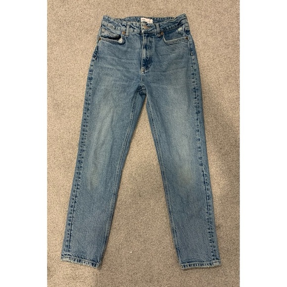 Zara Denim - Zara Blue Straight Leg Jeans